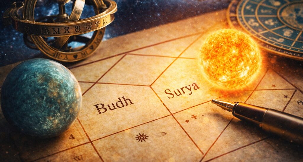 Budhaditya Yoga The Secret Genius Code in Your Birth Chart